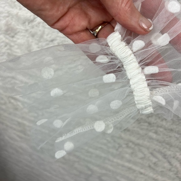 RUNAWAY THE LABEL Mesh Bustier Hello Molly Swiss Dot Corset - Picture 13 of 16